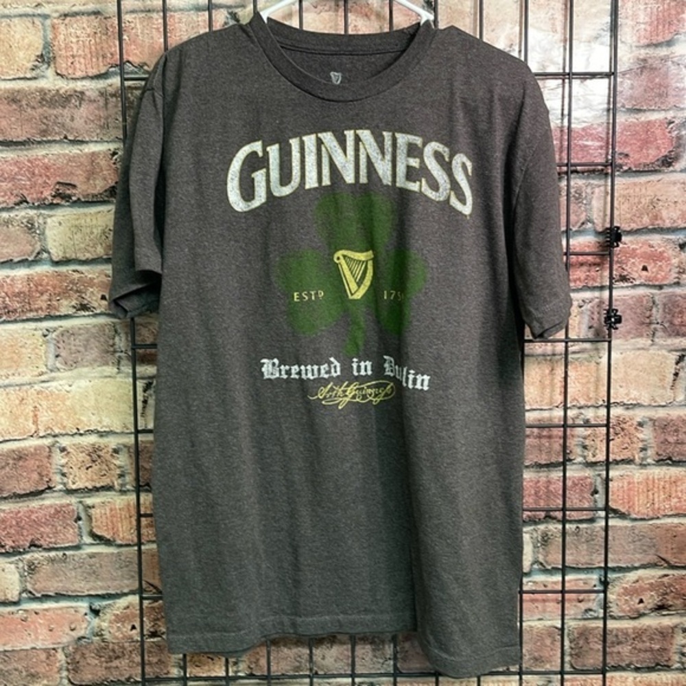 Guinness gray t-shirt men’s size large